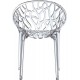 Siesta Crystal Sandalye Şeffaf Transparan
