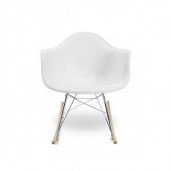 Eames Sallanan Sandalye Beyaz