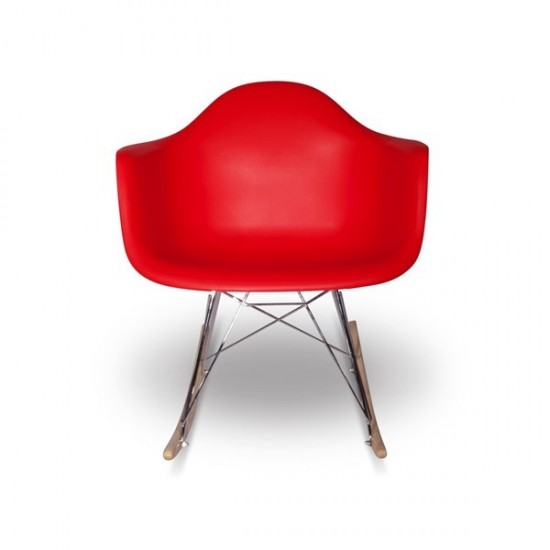Eames Sallanan Sandalye Kırmızı