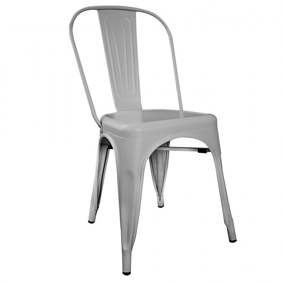 Tolix Sandalye Gümüş