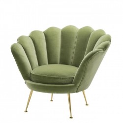 Lüxs Yamuk Sandalye Yeşil