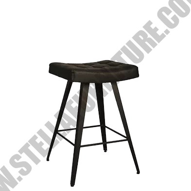 Kuadra Metal Ayaklı Bar Taburesi