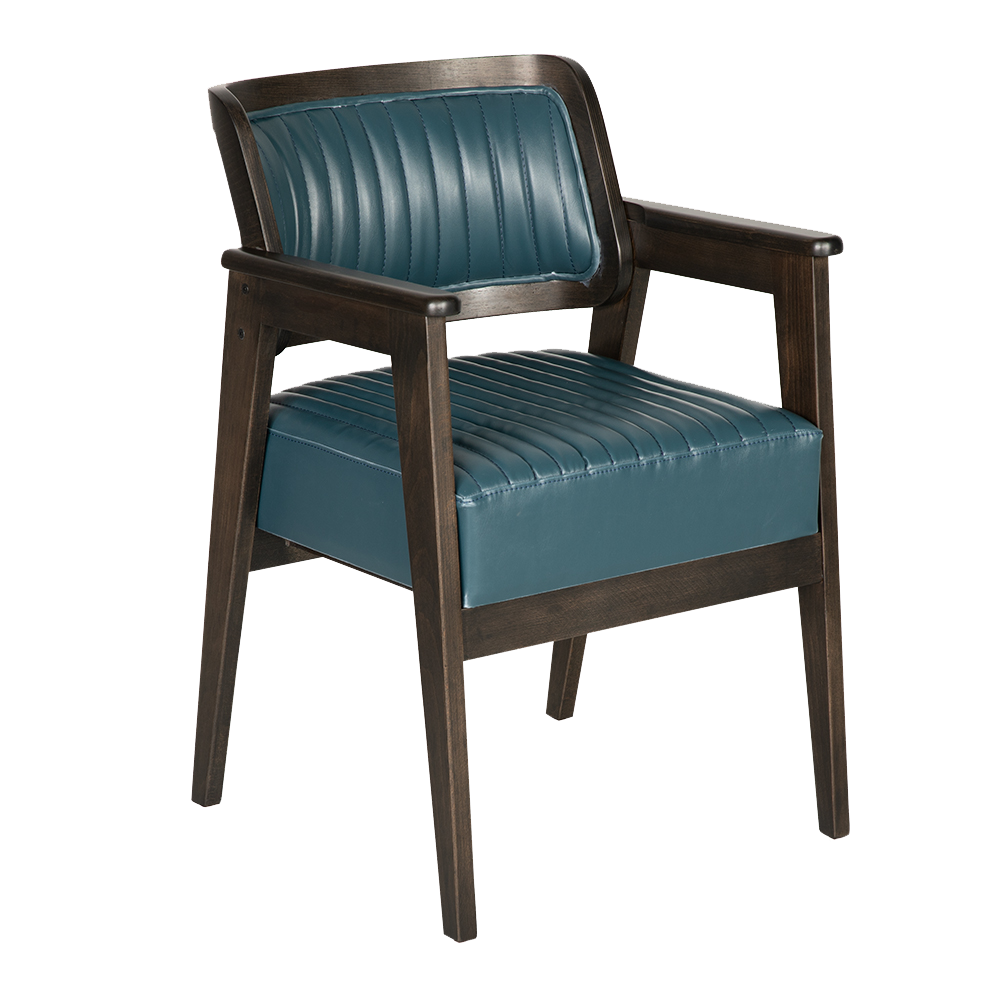 BROWN AHŞAP CAFE SANDALYE 02