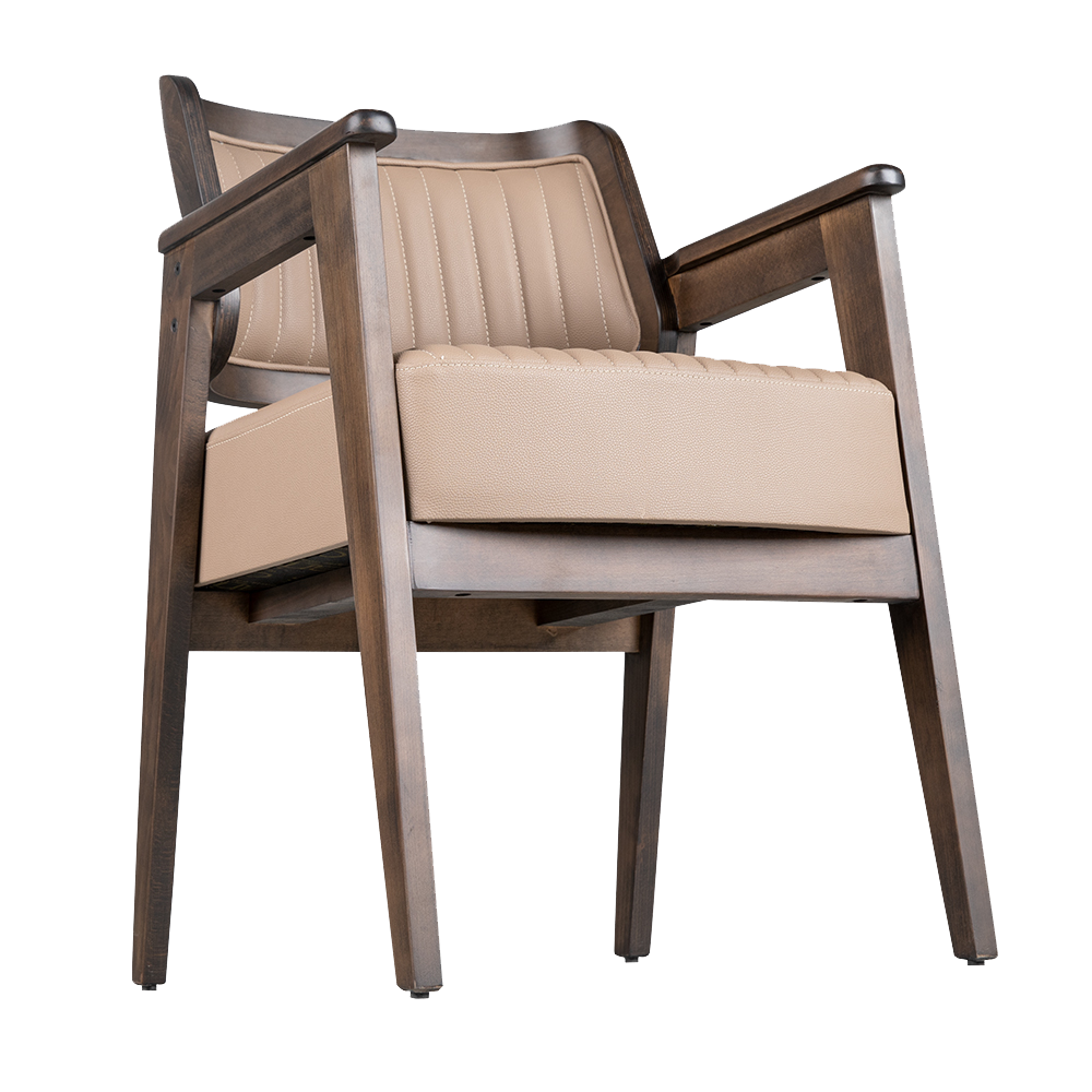 BROWN AHŞAP CAFE SANDALYE 03