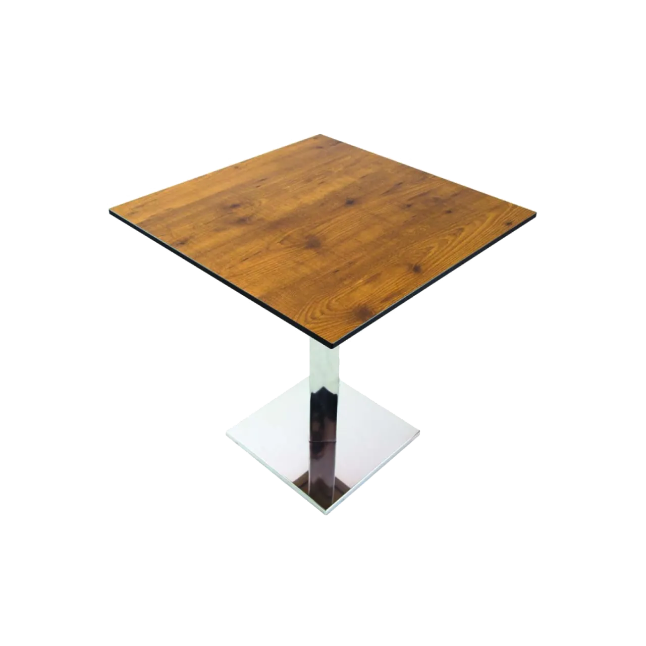 60x60 Novaçento Compact Laminat Masa Paslanmaz Ayaklı