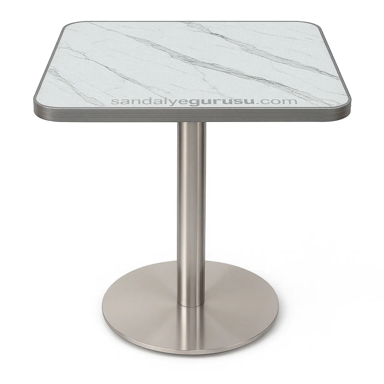 Alüminyum Kenar Çitalı Compact Laminat Masa