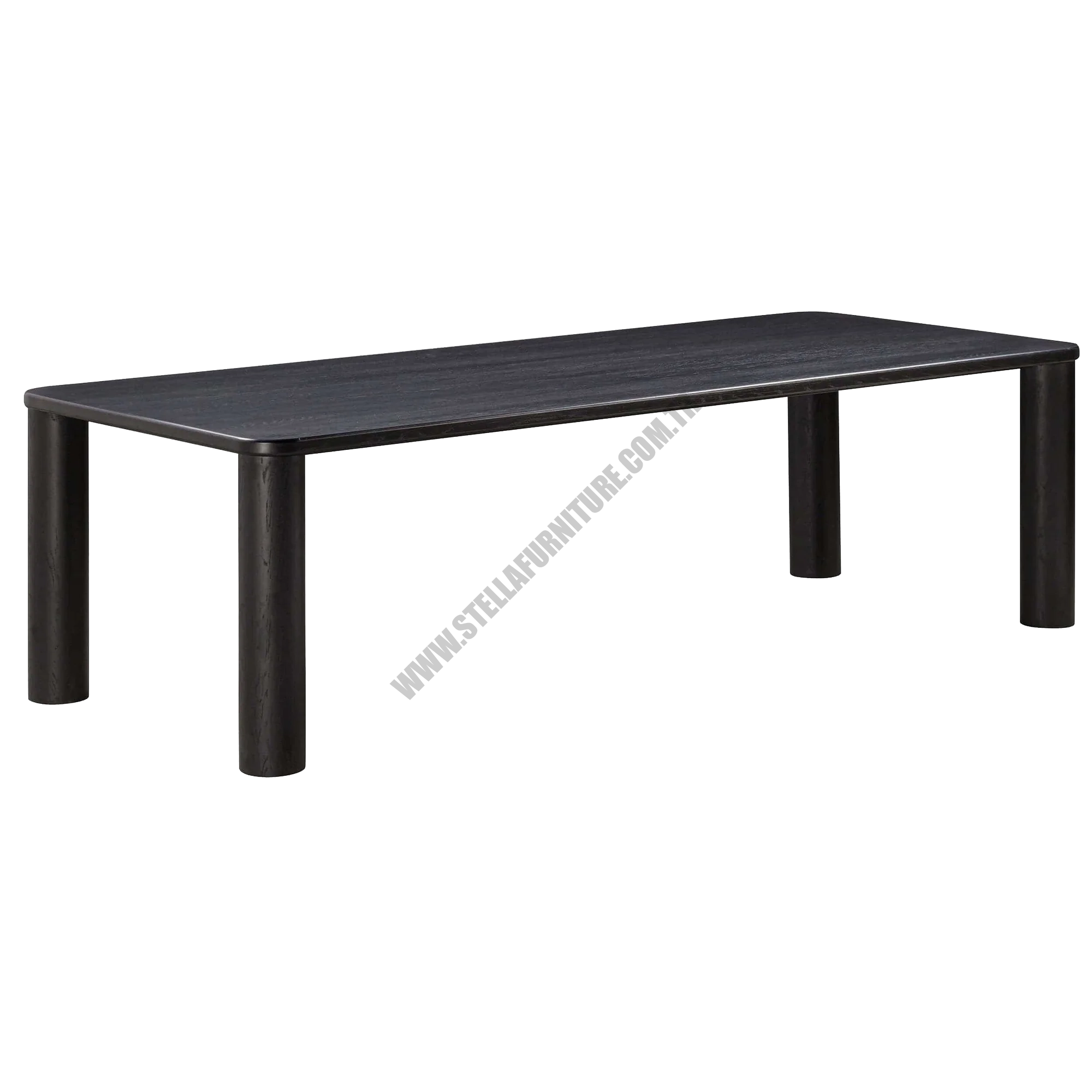 AKOLA RECTANGULAR DİNİNG TABLE, BLACK