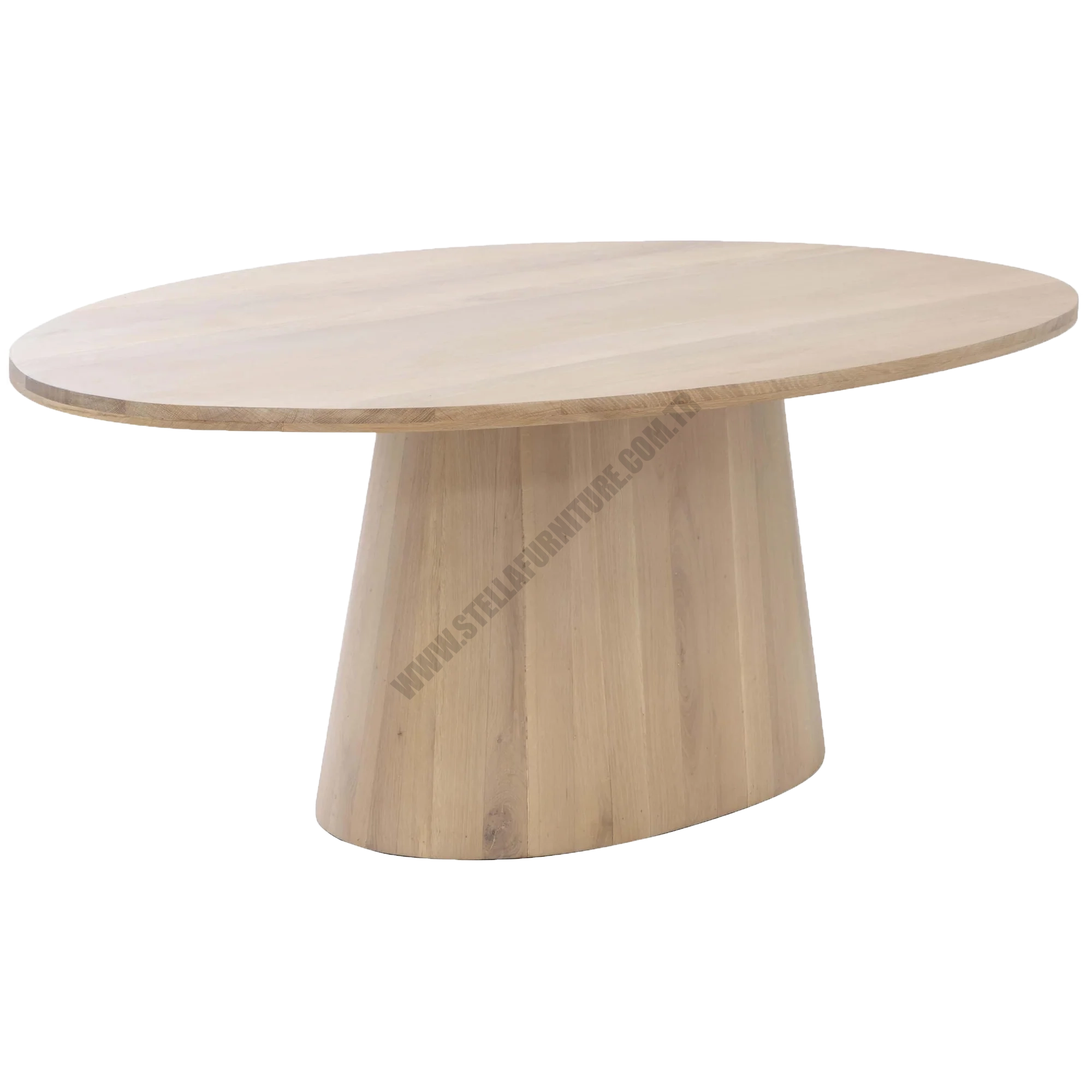 ELİNA OVAL DİNİNG TABLE, LİGHT OAK