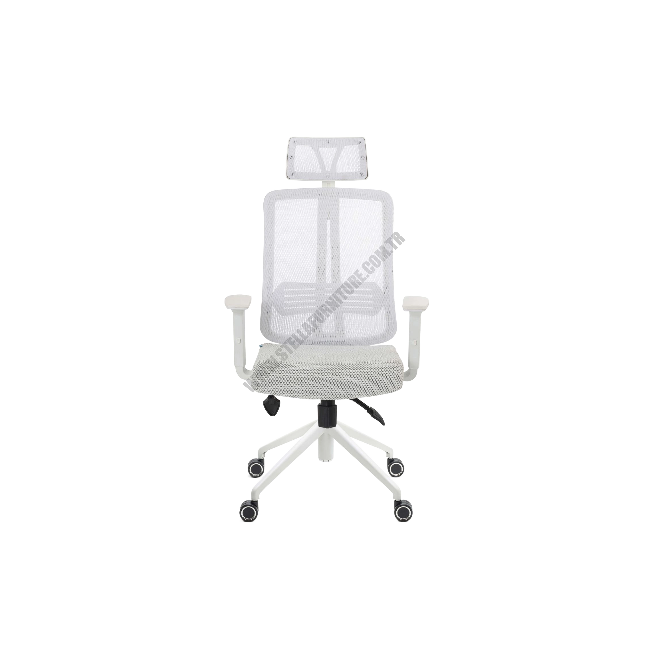 ANKA AK 8231 B BEYAZ FİLELİ KOLTUK