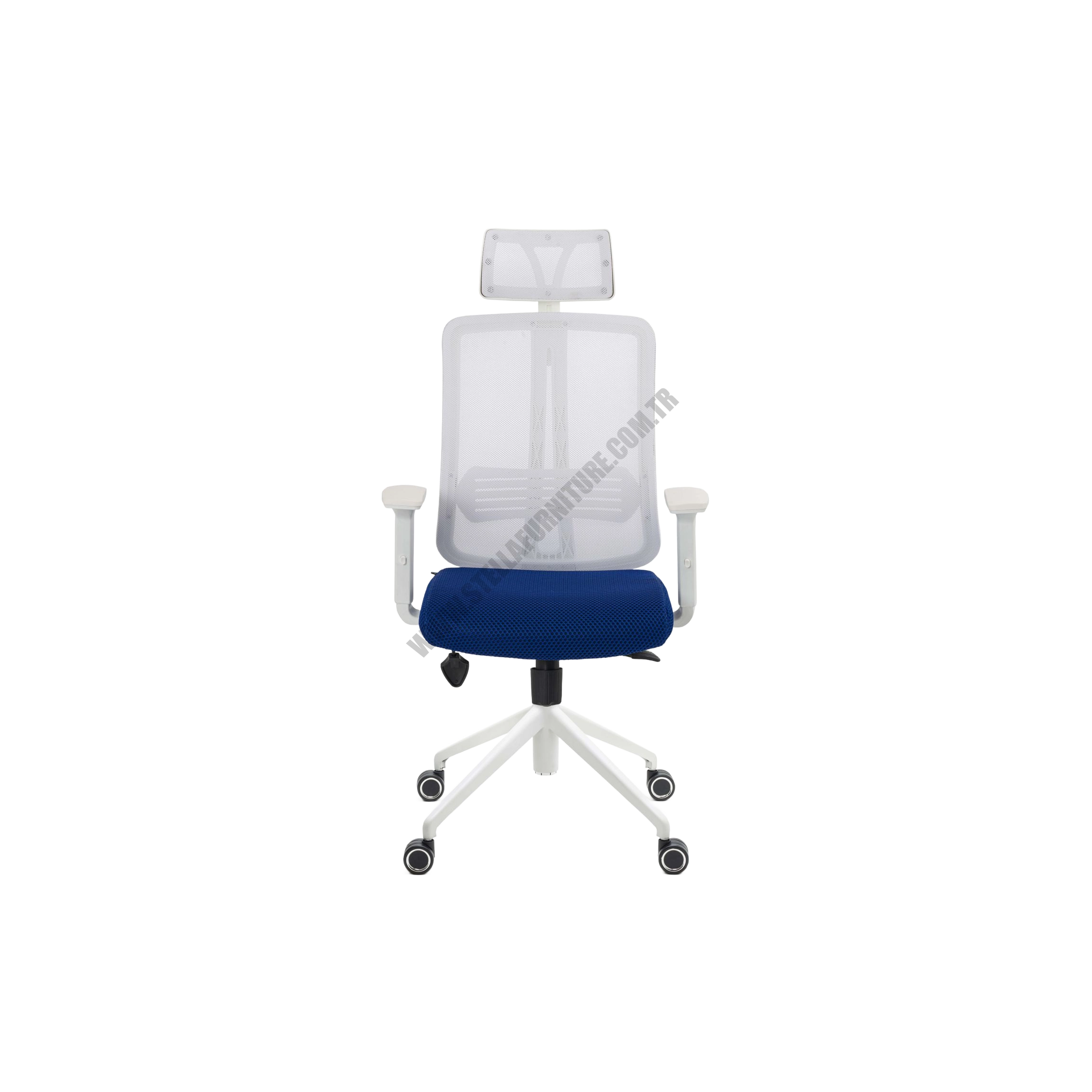 ANKA AK 8231 B MAVİ BEYAZ FİLELİ KOLTUK
