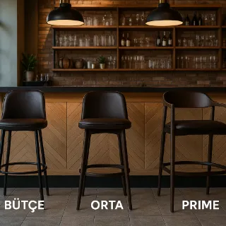 2025’in En İyi Bar Sandalyeleri (Bütçe / Orta / Prime)