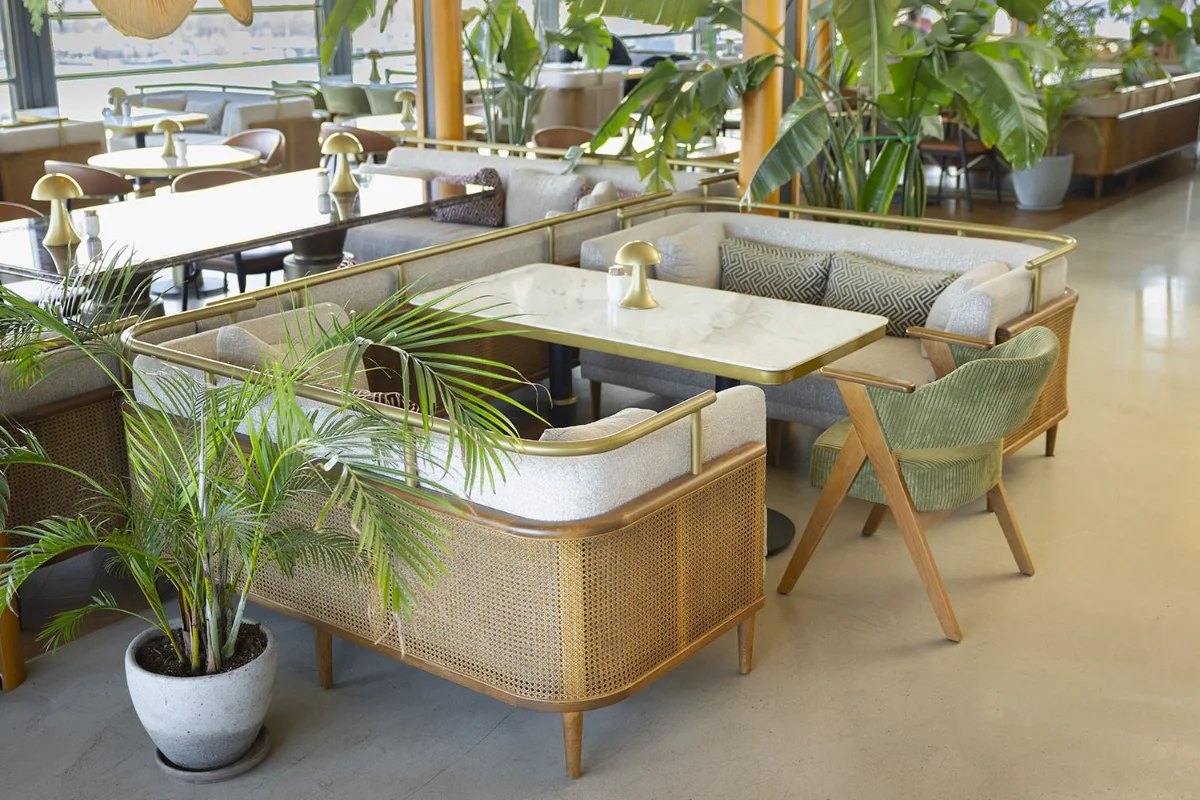 Cafe Lounge Sedir Oturma Grupları Modelleri