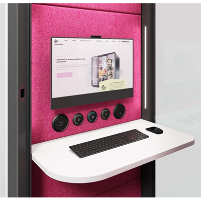 HUSH HYBRİD POD TELEFON KABİNİ görsel 2