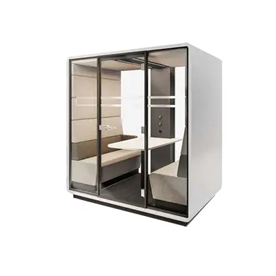 HUSH MEET POD תא פגישות משרדי