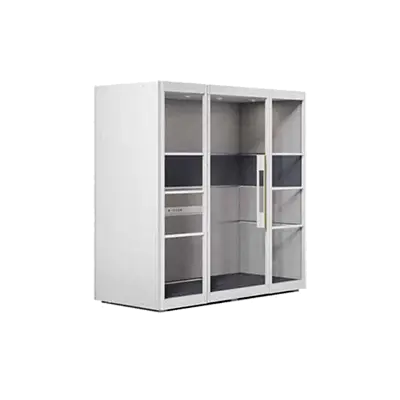 PİLLAR BOOTH תא משרדי לשני אנשים