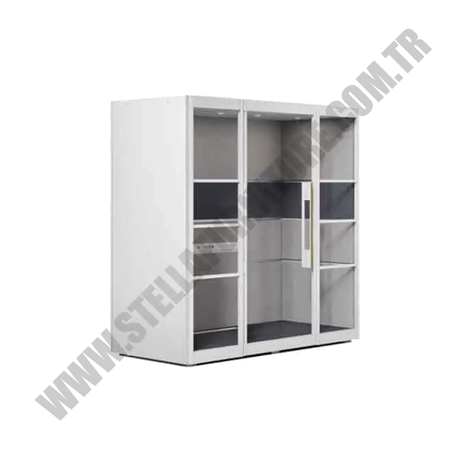 PİLLAR BOOTH İKİ KİŞİLİK OFİS KABİNİ