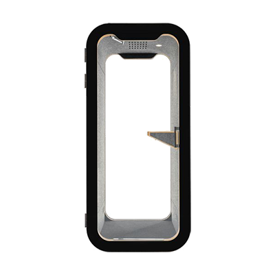 Quite Acoustic Black Phone Speech Capsules
