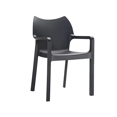 BORA BLACK GARDEN CHAIR