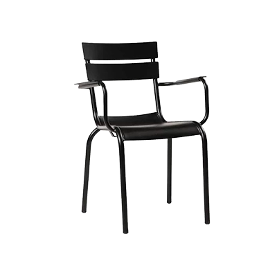 ELVİN BLACK GARDEN CHAIR