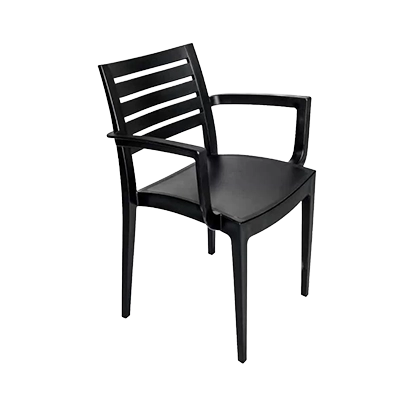 FRESCO BLACK GARDEN CHAIR