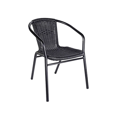 HARPER BLACK GARDEN CHAIR