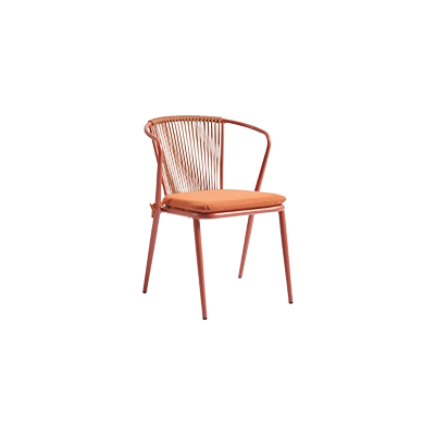 KALLIA ORANGE GARDEN CHAIR