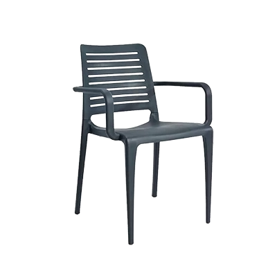 LISBON GRAY GARDEN CHAIR