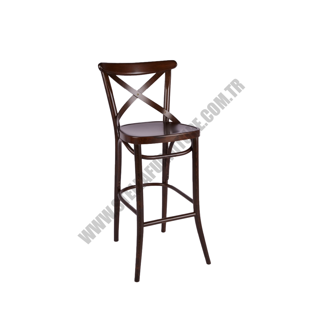 B150 AHŞAP BAR SANDALYESİ