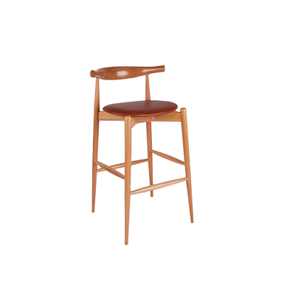 BAR ELBOW AHŞAP SANDALYE görsel 1