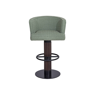 EDNA FÜME METAL BAR SANDALYESİ görsel 2