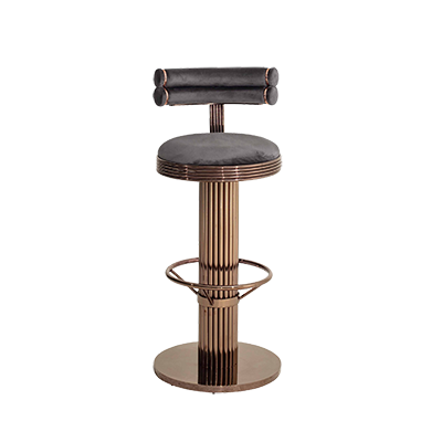 GOLDEREN METAL BAR SANDALYESİ görsel 1