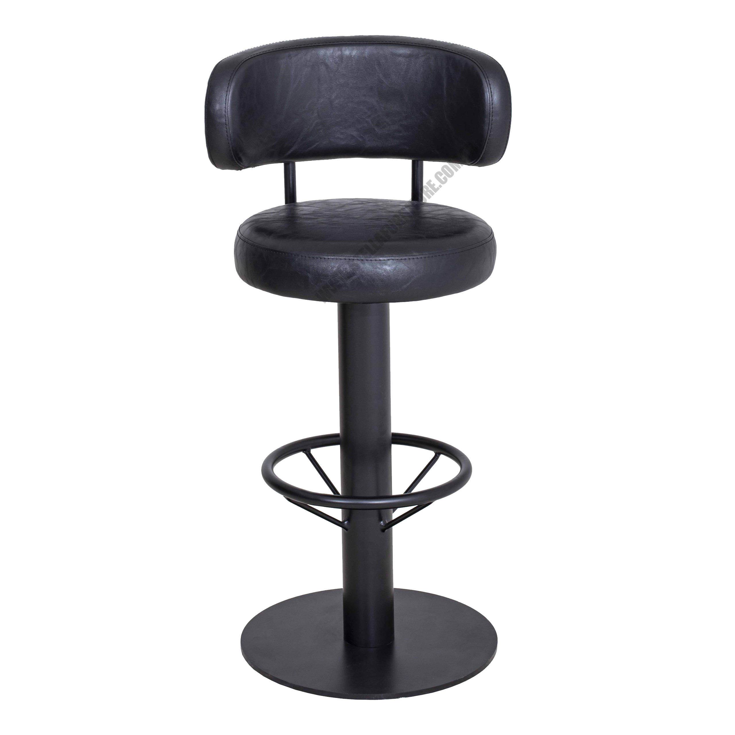 GROOT METAL SİYAH BAR SANDALYESİ