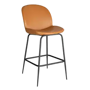 GUBİ SİYAH METAL BAR SANDALYESİ görsel 1