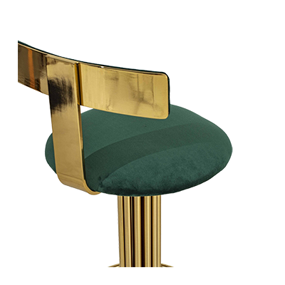 HELNAR METAL GOLD KAPLAMA BAR SANDALYESİ görsel 3