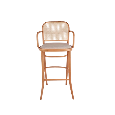 KB811 SHOD MEŞE BAR SANDALYESİ görsel 2