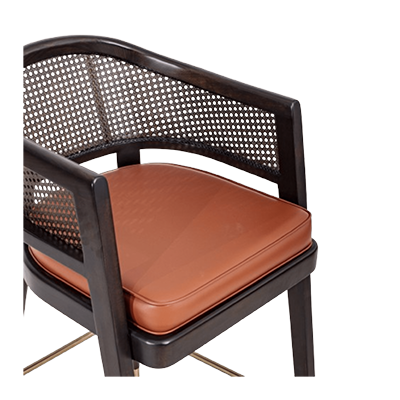 SELENT WICKER BAR SANDALYESİ görsel 2