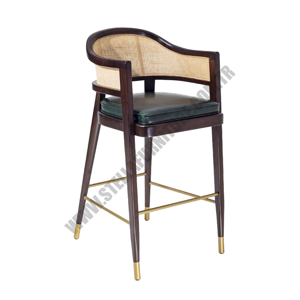 SELENT WICKER BAR SARI SANDALYESİ