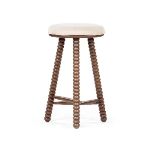 Twist Solid Wood Bar Stool