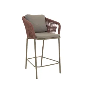 Veronica Outdoor Aluminum Bistro Chair