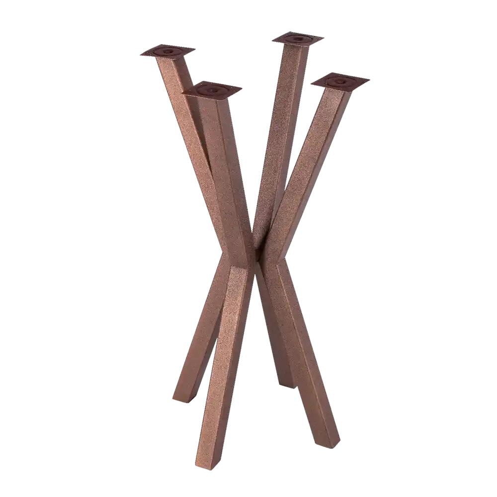 U036 METAL BAKIR PİRİNÇ METAL MASA AYAĞI