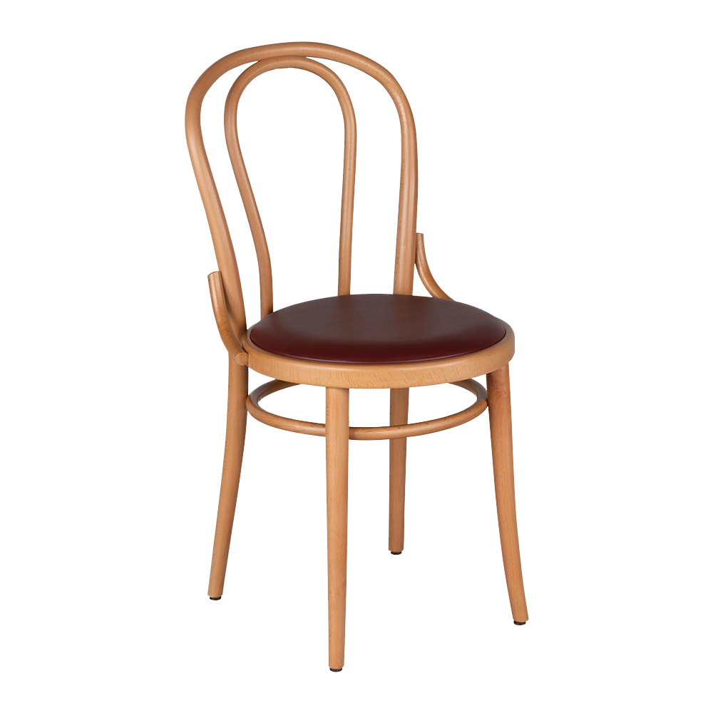 ALBA CİLALI CEVİZ AHŞAP KONTRA CAFE SANDALYE