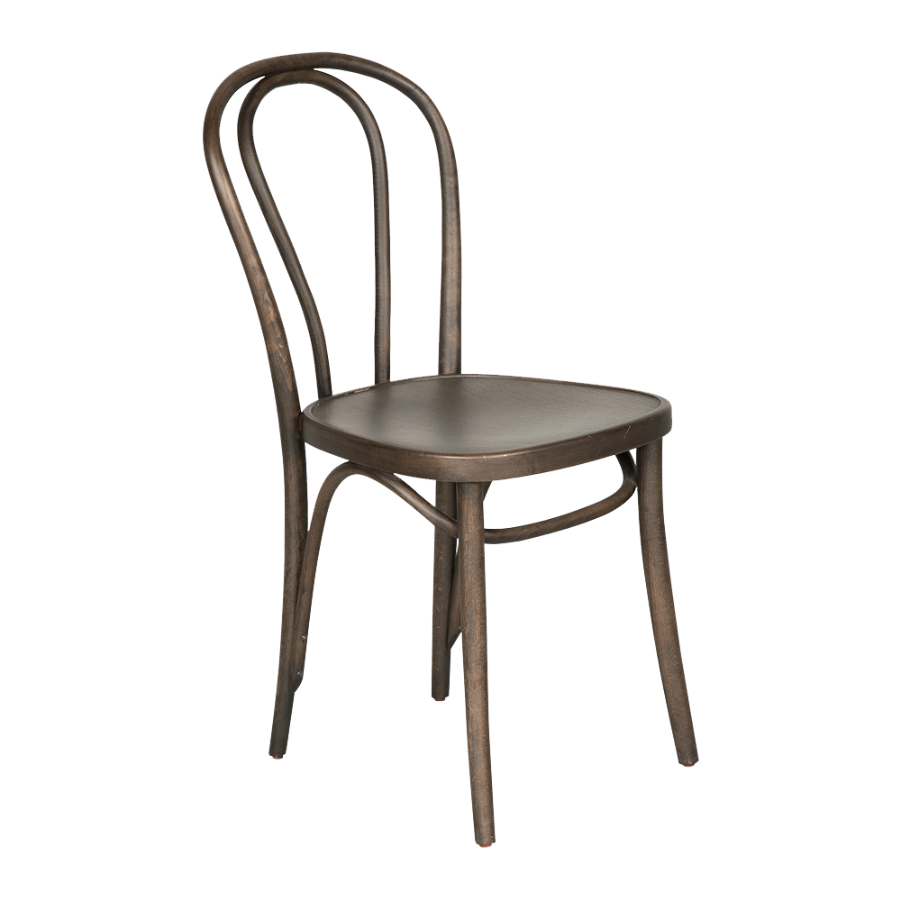 ALBA RETRO ESKİTME CEVİZ AHŞAP KONTRA CAFE SANDALYE