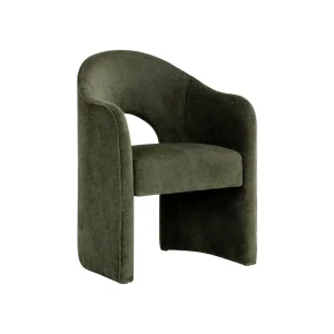 Anaya Dining Armchair – Bergen Olive