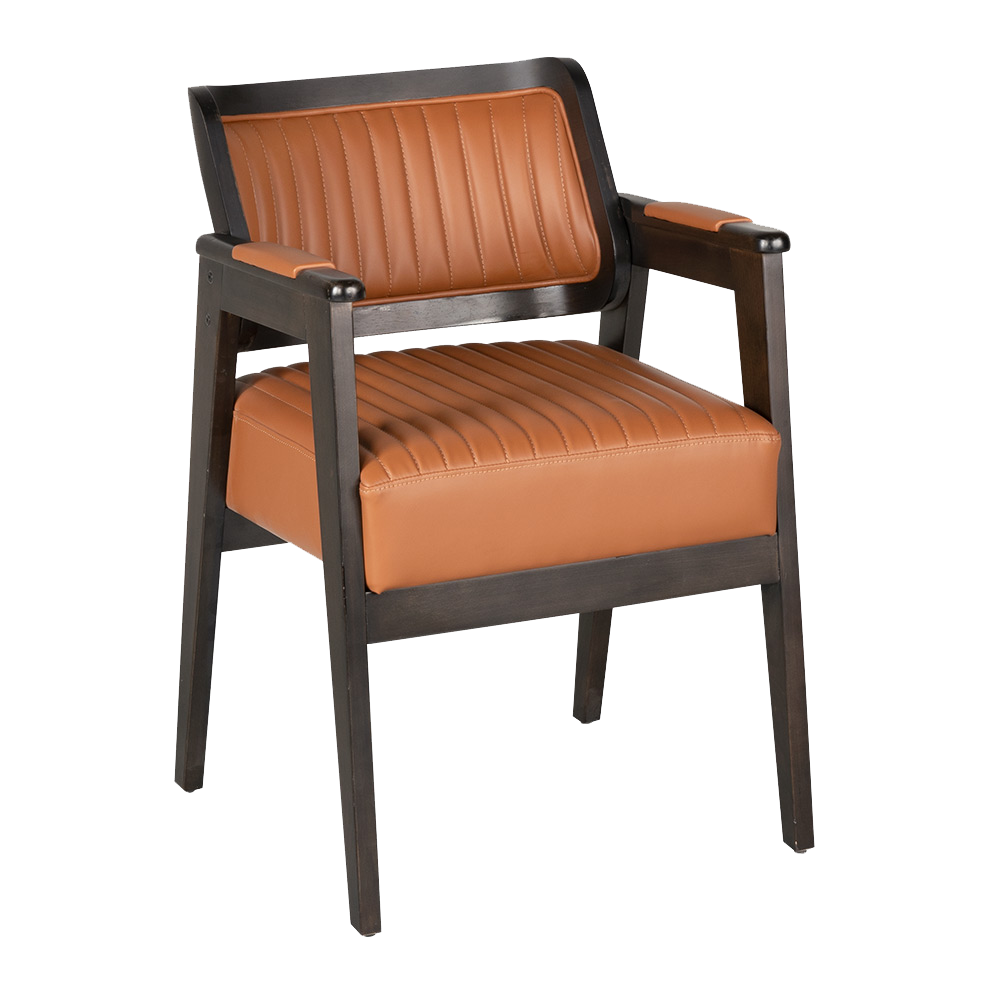 BROWN AHŞAP CAFE SANDALYE 07