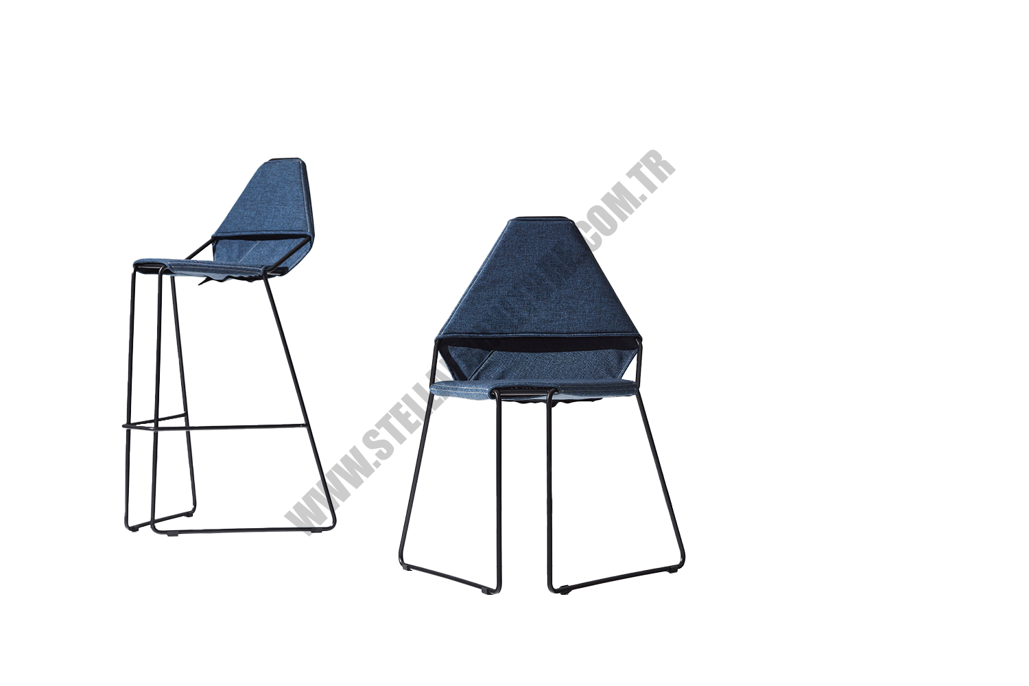 DELTA METAL CAFE CHAIR UPHOLSTERY 05