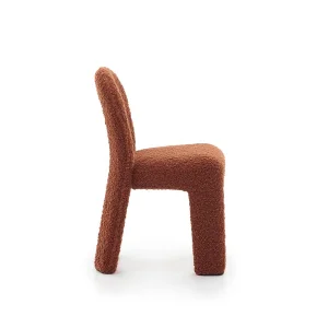 Kemer Bukle Kumaş Döşemeli Modern Sandalye görsel 3