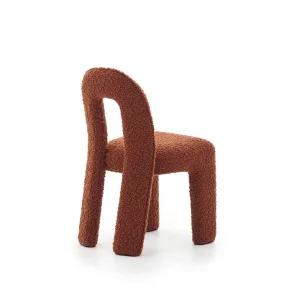Kemer Bukle Kumaş Döşemeli Modern Sandalye görsel 4
