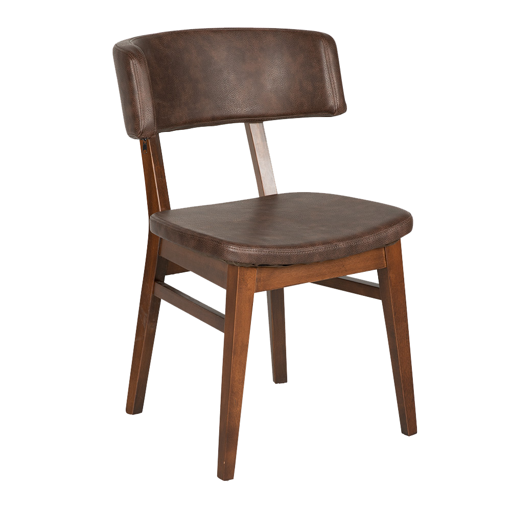 MİLANO AHŞAP CAFE SANDALYE 01