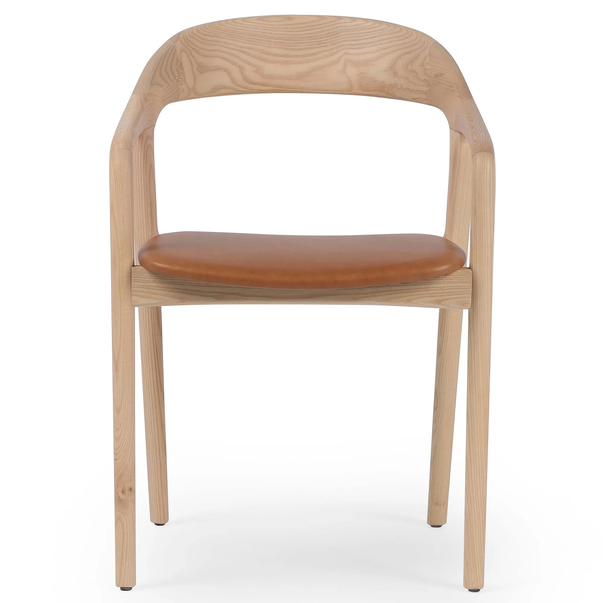 MODERN KOLLU AHŞAP SANDALYE görsel 3