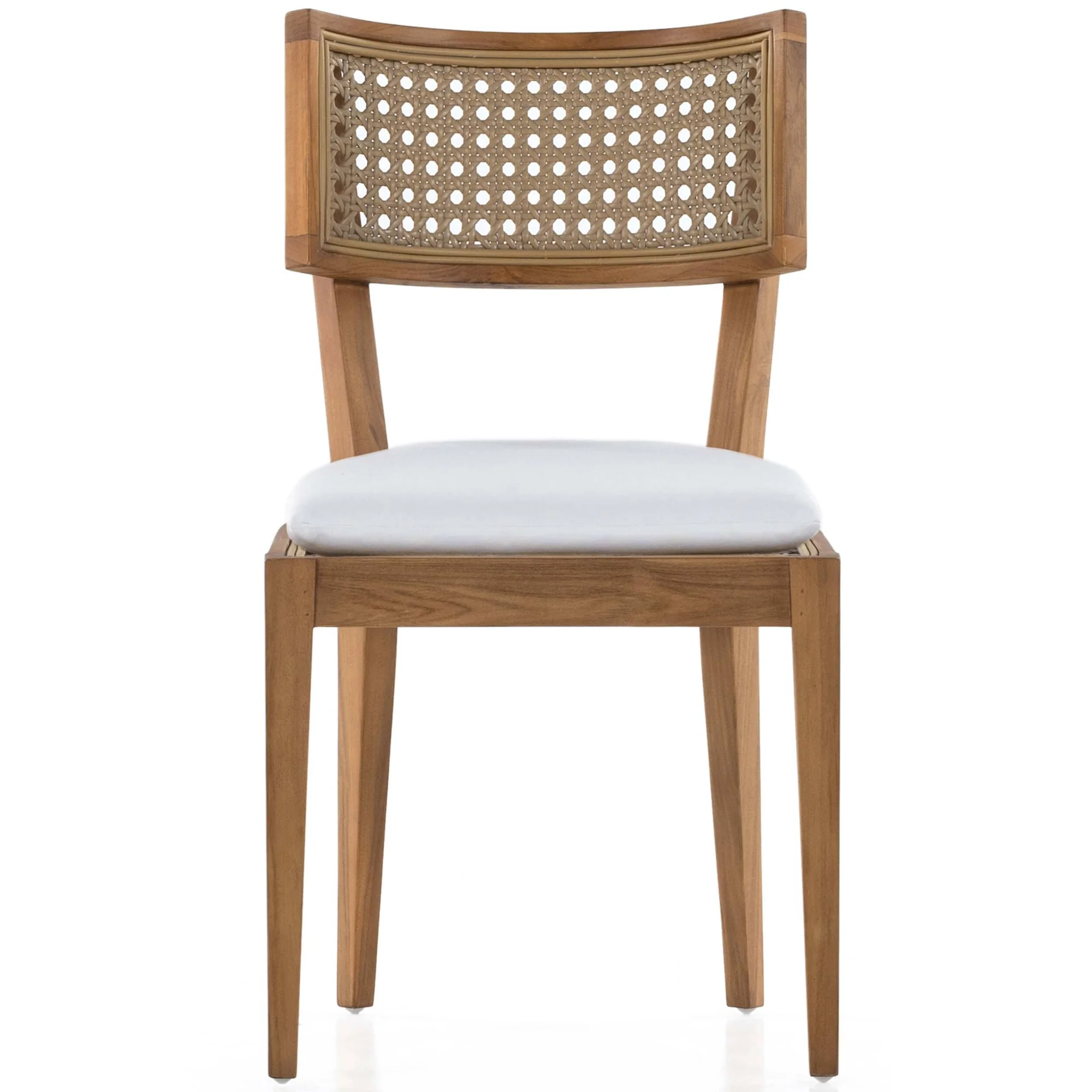 RATTAN SIRTLI DOĞAL AHŞAP SANDALYE görsel 2